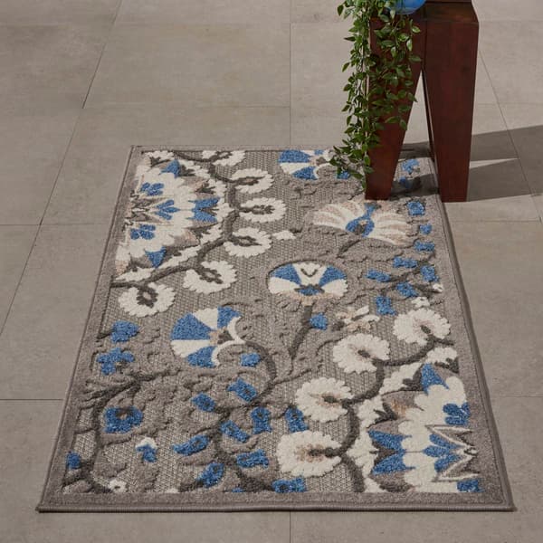 Nourison Aloha Twisted Vines Contemporary Indoor/Outdoor Area Rug