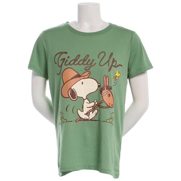 Juniors Freeze Snoopy Giddy Up Western Tee - image 