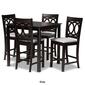 Baxton Studio Lenoir 5pc. Wooden Pub Style Set - image 6