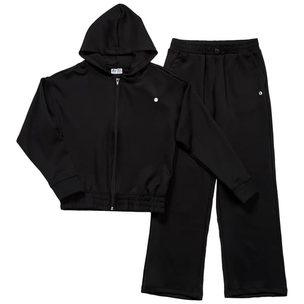 Girls (7-16) RBX 2pc. Long Sleeve Zip Hoodie w/ Wide Leg Pants - image 
