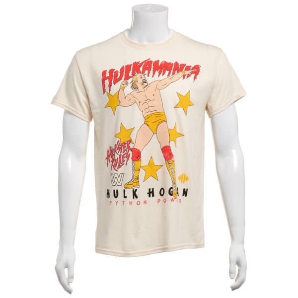 Young Mens WWE(R) Hulkamania Graphic Tee - image 