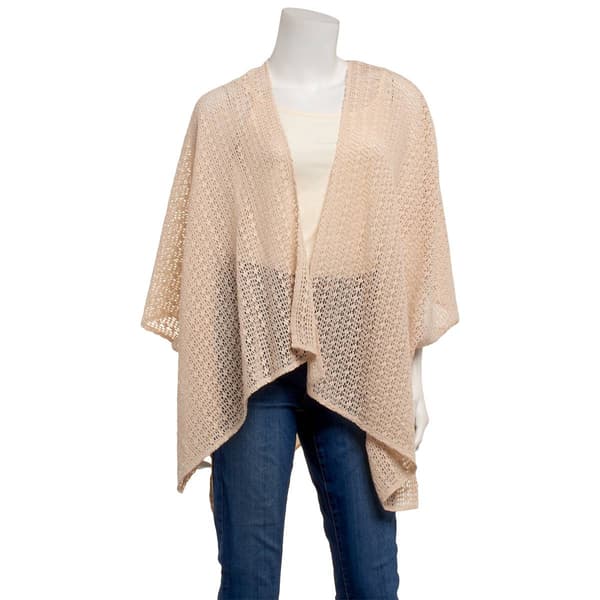 Womens Anne Klein Crochet Kimono - image 