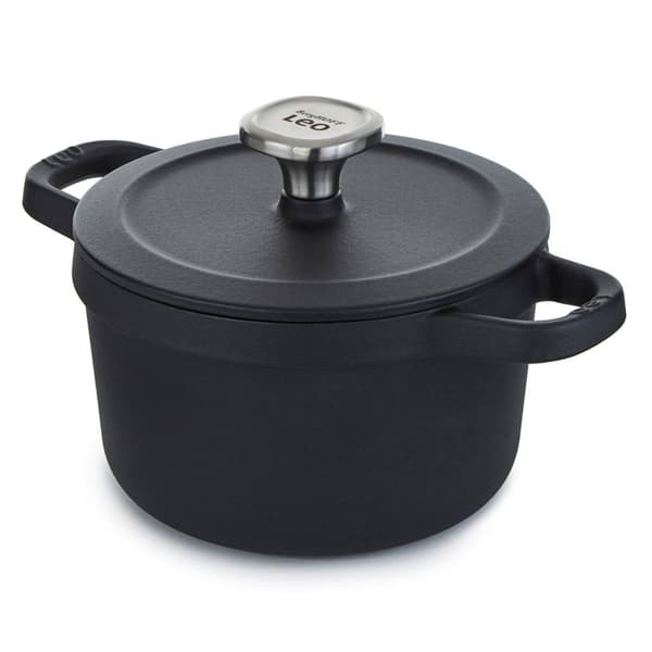 BergHOFF Graphite Enameled Cast Iron 8in. Covered Stockpot - image 