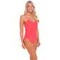 Juniors YMI® Solid Ribbed One Piece Swimsuit - image 1
