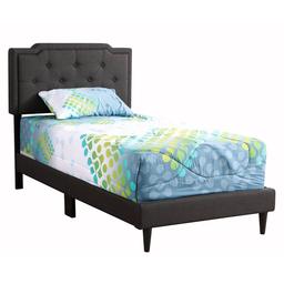 Passion Furniture Deb Adjustable Panel Bed Frame - Twin