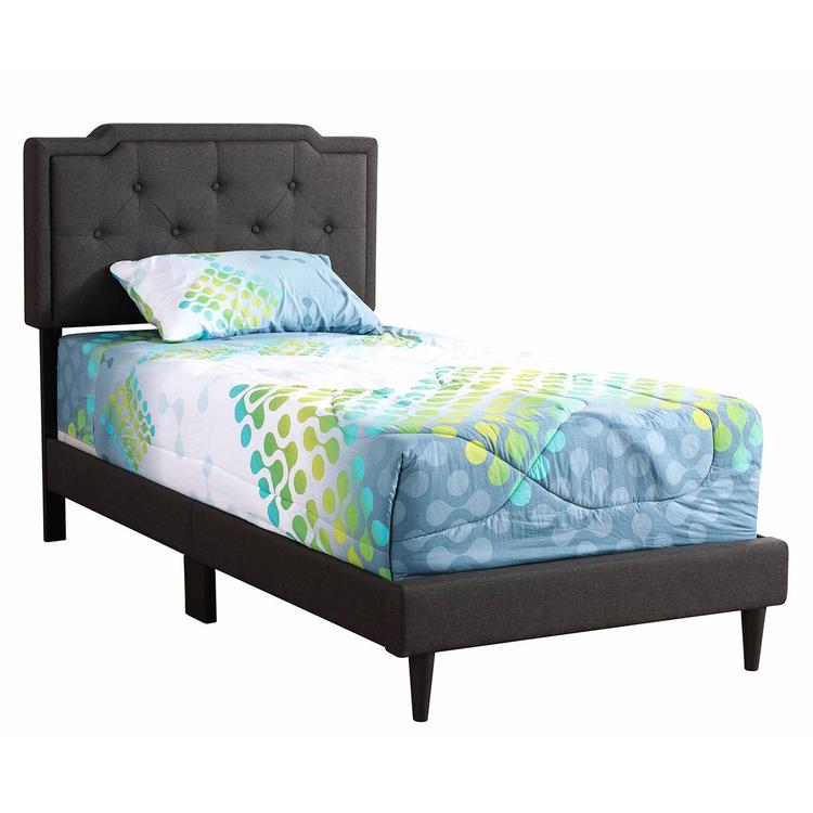 Passion Furniture Deb Adjustable Panel Bed Frame - Twin