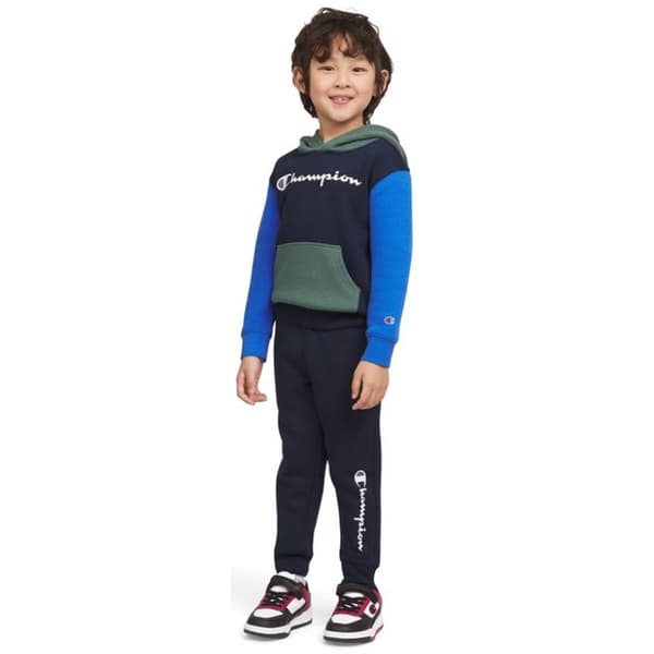 Boys &#40;4-7&#41; Champion&#174; Color Block Hoodie & Joggers Set