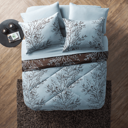 VCNY Home Leaf 8pc. Reversible Bed-in-a-Bag Comforter Set
