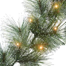 Puleo International  24in. Glittery Artificial Christmas Wreath