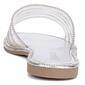 Womens Olivia Miller Nadia Sparkle Slide Sandals - image 4