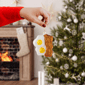 Northlight 3.75in. Eggs & Bacon Glass Christmas Hanging Ornament - image 6