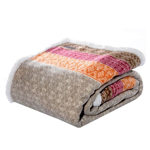 Eddie Bauer Fair Isle Throw - image 