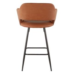 LumiSource Margarite Contemporary Counter Stools - Set of 2