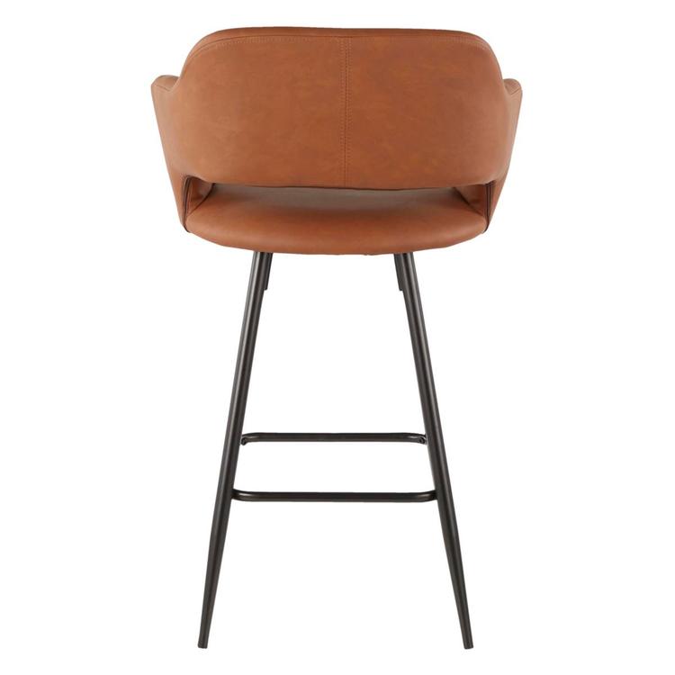 LumiSource Margarite Contemporary Counter Stools - Set of 2