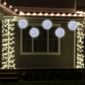 Northlight White LED Starlight Sphere Outdoor Christmas Décor - image 3