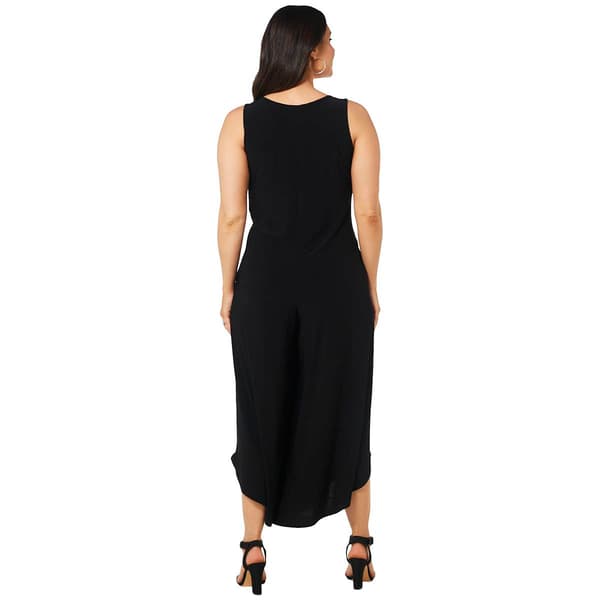 Womens Sami & Jo Sleeveless Zip Neck Jumpsuit