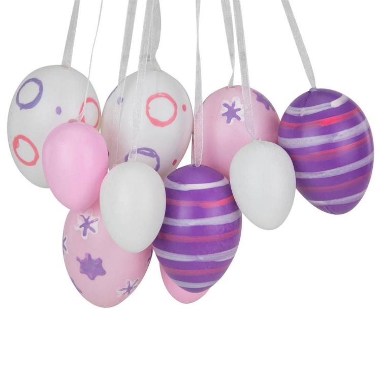 Northlight Seasonal 15in. Easter Egg Cluster Hanging Décor