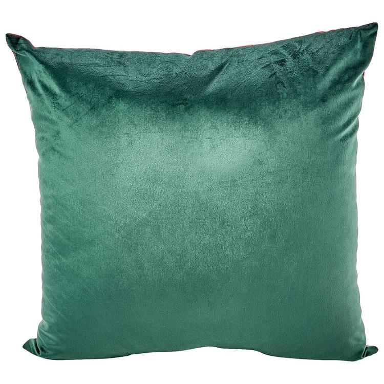 Nourison Red Plaid Decorative Pillow - 18x18