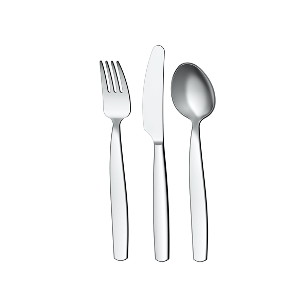 BergHOFF Leo Legacy 3pc. Stainless Steel Kids Flatware Set