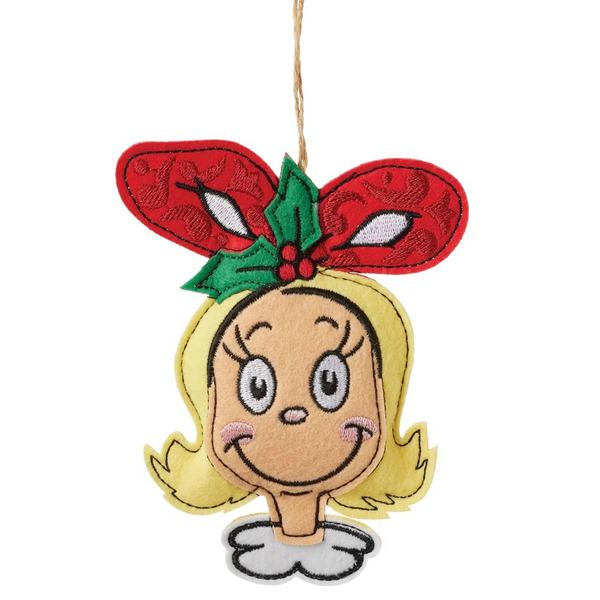 Jim Shore Felt Cindy Lou Ornament