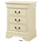 Passion Furniture Louis Philippe 3-Drawer Nightstand - image 15