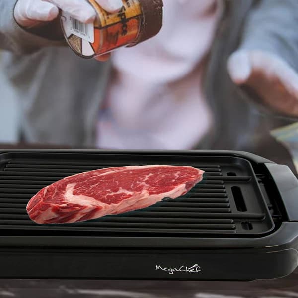MegaChef Dual Surface Reversible Indoor Grill and Griddle