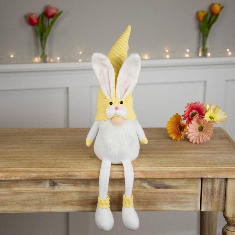 Northlight Seasonal Sitting Bunny Easter Gnome Figurine