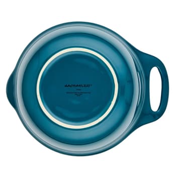 Rachael Ray 2-Piece Ceramic Mixing Bowl Set, Teal