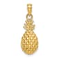 Unisex Gold Classics&#40;tm&#41; 14kt Gold Textured Pineapple Charm - image 1