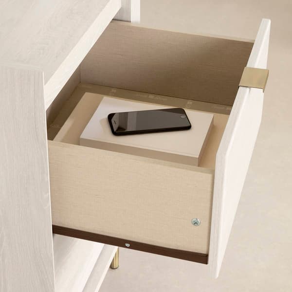 South Shore Hype Winter Oak End Table