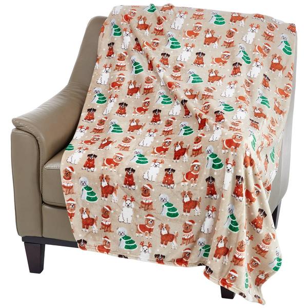 Ashley Cooper™ Woof-Ful Holiday Throw