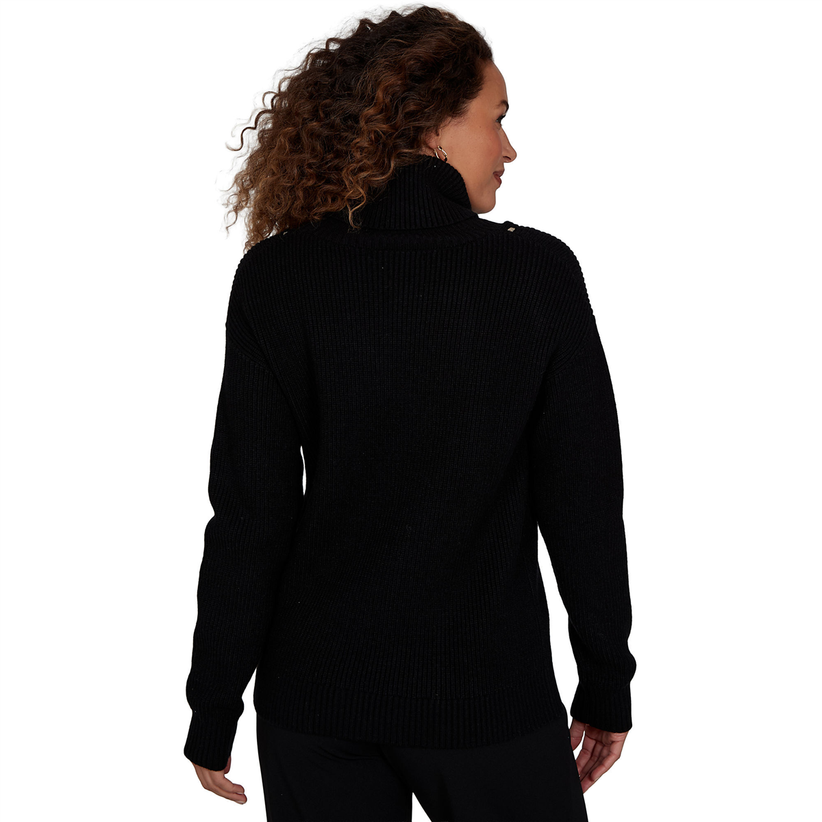 Womens Emaline Soiree Long Sleeve Whipstitch Sweater