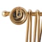 9th & Pike&#174; Gold Metal and Black Wood Hanging Wall Shelf - image 3