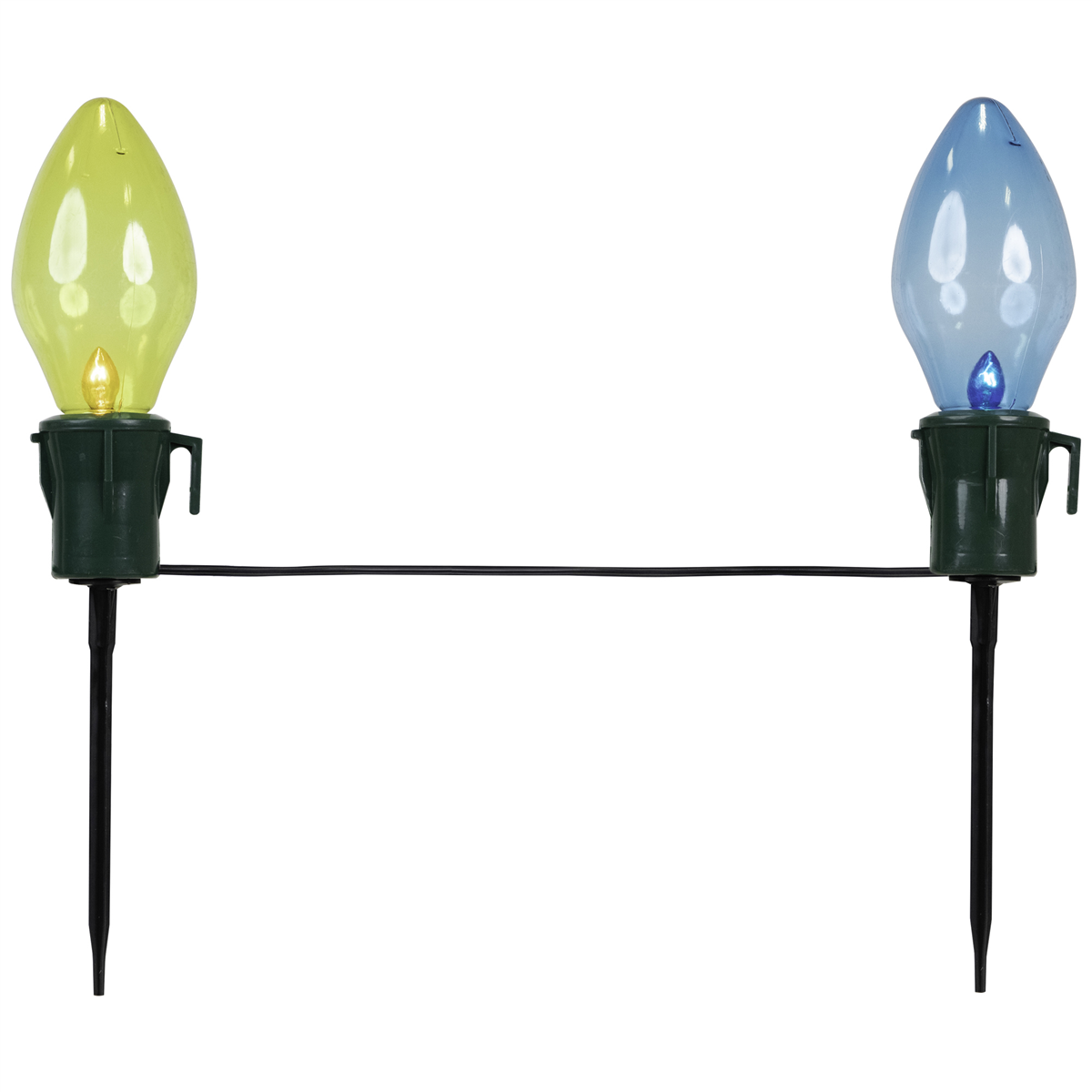 Northlight Jumbo C7 Bulb Outdoor Pathway Markers - Set of 4