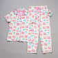 Girls (4-6x) Sleep On It® 3pc. Short Sleeve Bow Pajama Set - image 2