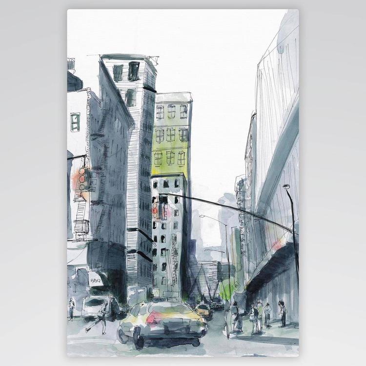 Artisan Home City Pop II Canvas Wall Decor