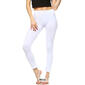 Womens White Mark Solid Skinny Leggings - image 12