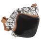 Stone Mountain Quilted Lockport Floral Crossbody - Black/White - image 3