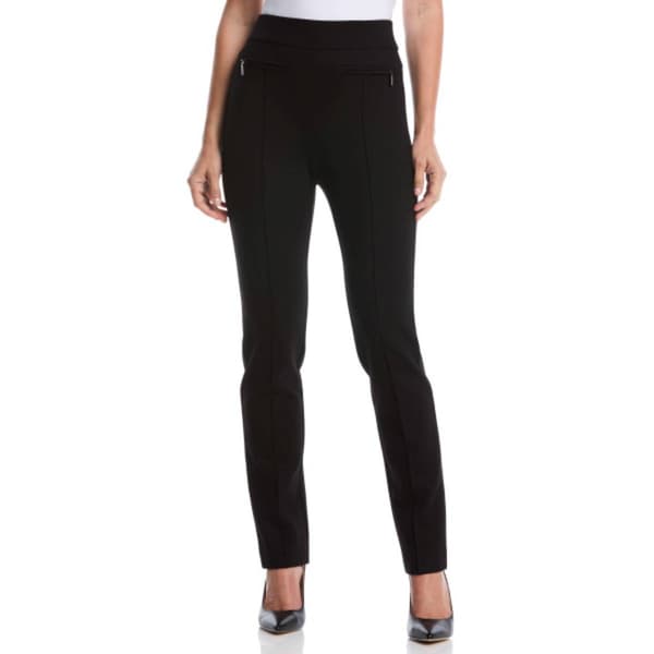 Womens Rafaella(R) Ponte Slim Leg Pants