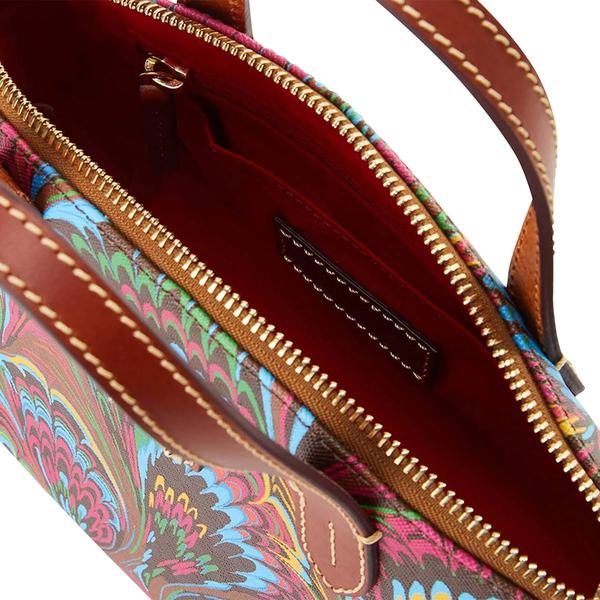 Dooney & Bourke Plumes Ruby Satchel