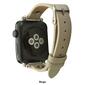 Womens Olivia Pratt&#8482; Solid Color Leather Apple Watch Band - 8866 - image 5