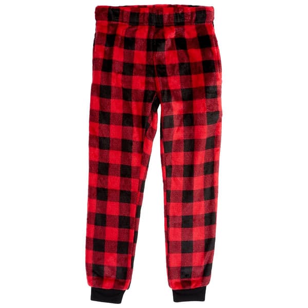 Boys (4-7) Sleep On It(R) Checkered Plaid Pajama Pants - Red - image 