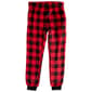 Boys (4-7) Sleep On It(R) Checkered Plaid Pajama Pants - Red - image 1