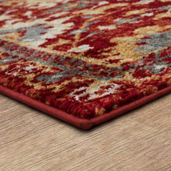 Mohawk Home Norwood Red Large Area Rug