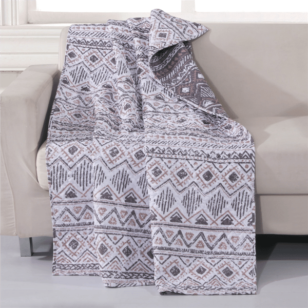 Greenland Home Fashions™ Denmark Reversible Quilted Throw Blanket