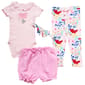Baby Girl &#40;12-24M&#41; Mini Hop 4pc. Tulip Bodysuit Set - image 1