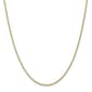 Gold Classics&#8482; 10kt. 2mm 10in. Solid Cable Chain Anklet - image 2