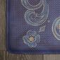 J&V Textiles Cloud Comfort Anti-Fatigue Fleur Navy Kitchen Mat - image 3