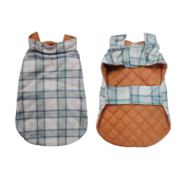 Best Furry Friends Harvest Plaid Pet Riding Jacket