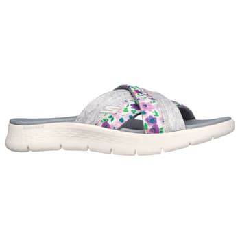 Womens Skechers Go Walk Flex Slide Sandals - Boscov's